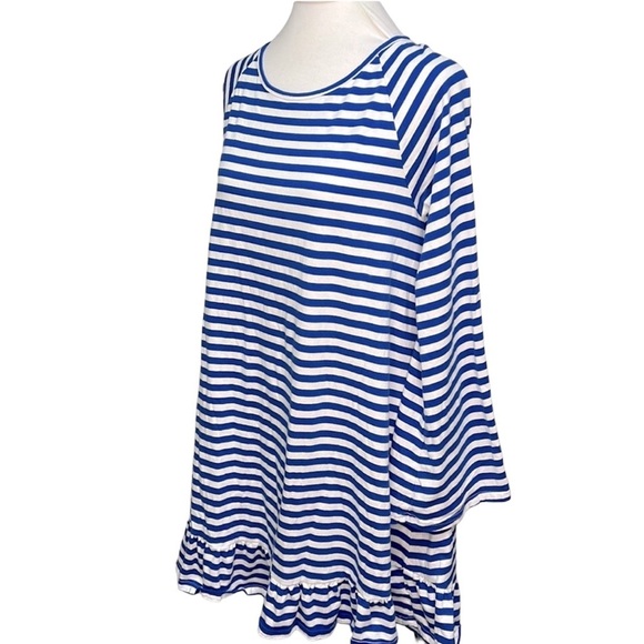 Philosophy Striped Beaded Tassel Back Dress - Picture 4 of 8